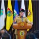 Gubernur Rahmat Mirzani Djausal dalam sambutannya pada acara HUT ke-54 Realestat Indonesia (REI) yang secara resmi diawali dengan kegiatan ramah tamah dan silaturahmi yang digelar di Mahan Agung || Foto: Dinas Kominfotik Provinsi Lampung