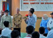 Gubernur Lampun, Rahmat Mirzani Djausal mendampingi kunjungan kerja Wakil Presiden (Wapres) Gibran Rakabuming Raka ke Provinsi Lampung || Foto: Dinas Kominfotik Provinsi Lampung