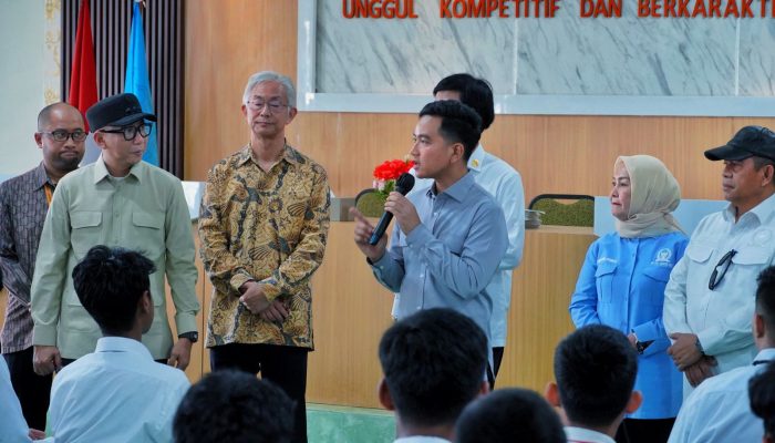 Kunjungi Lampung, Wapres Gibran Tinjau Sejumlah Program Strategis Nasional
