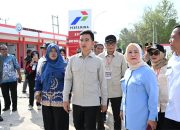 Wapres Gibran Rakabuming meninjau KNMP Desa Margasari di Kecamatan Labuhan Maringgai, Kabupaten Lampung Timur || Foto: Biro Pers, Media, dan Informasi Sekretariat Wakil Presiden