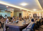 Suasana Rapat Supervisi Persiapan Pornas Korpri XVIII Tahun 2027 yang digelar di Ruang Sakai Sambayan, Kantor Gubernur Lampung || Foto: Dinas Kominfotik Provinsi Lampung