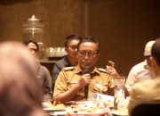 Kepala Dinas Komunikasi, Informatika, dan Statistik Provinsi Lampung Ganjar Jationo dalam Sarasehan bertema "Lampung Mau Dibawa ke Mana?" di Hotel Radisson Bandar Lampung || Foto: Dinas Kominfotik Provinsi Lampung