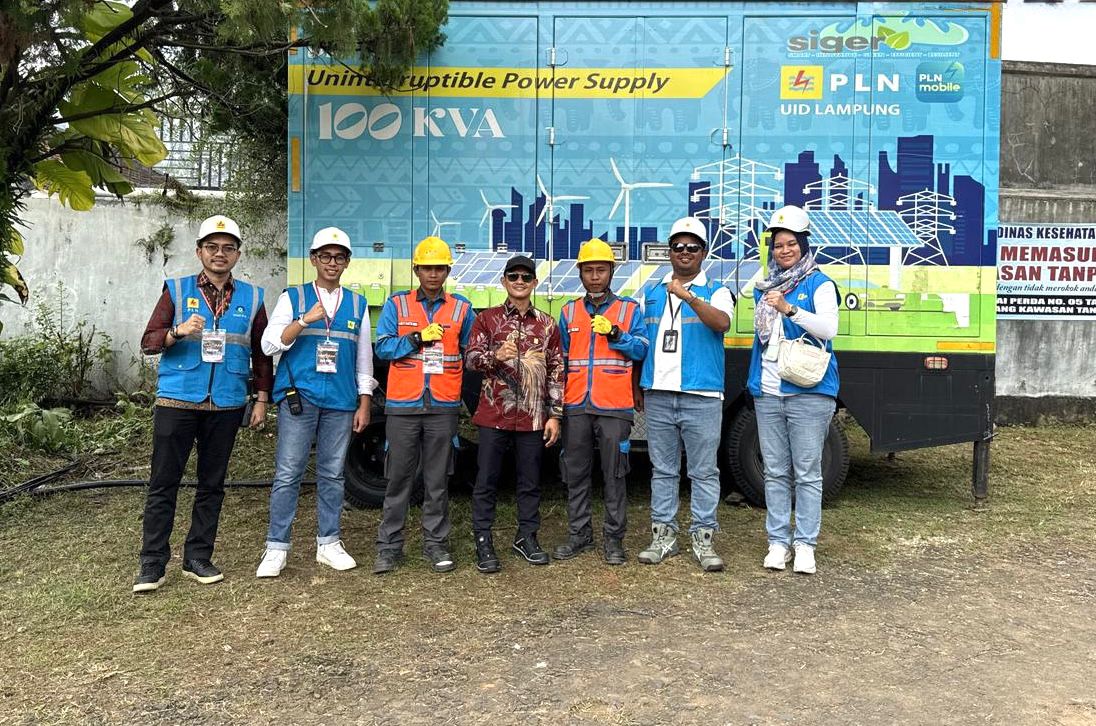 PLN UID Lampung hadir memastikan pasokan listrik tetap prima di RSUD Dr. A. Dadi Tjokrodipo selama kunjungan kerja Wakil Presiden RI di Lampung || Foto: PLN UID Lampung