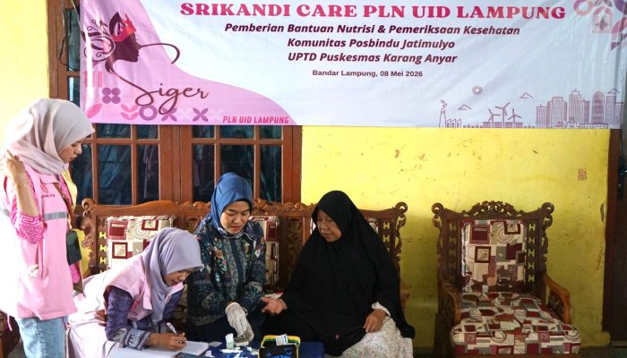 Peduli Lansia, Srikandi PLN UID Lampung Berikan Bantuan Nutrisi hingga Pemeriksaan Kesehatan