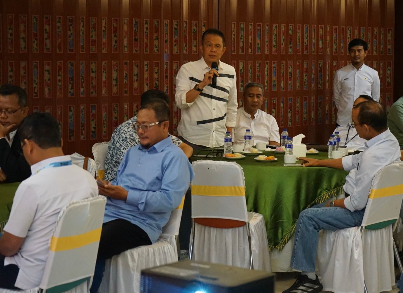 Suasana koordinasi PLN UID Lampung bersama asosiasi perumahan dan para pengembang dalam membahas kesiapan pasokan listrik, kebutuhan daya, serta dukungan kelistrikan bagi pengembangan kawasan hunian baru di Lampung || Foto: PLN UID Lampung