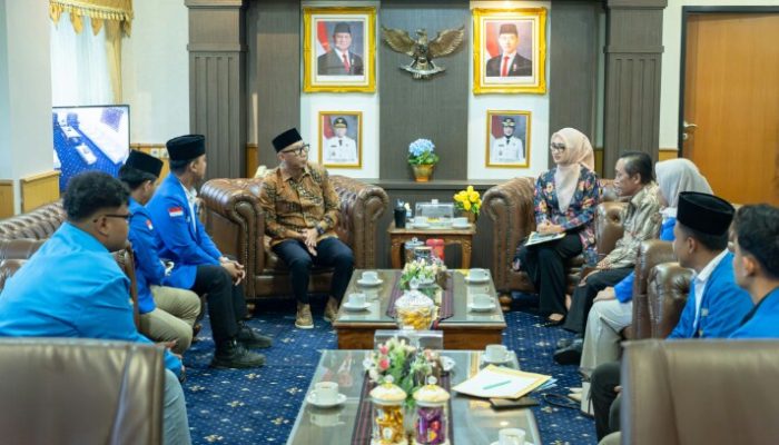 Pemprov Lampung Sambut Gagasan PMII untuk Penguatan Pendidikan dan Pembangunan Daerah
