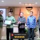 Pemprov Lampung kembali menorehkan prestasi di tingkat nasional dengan meraih penghargaan sebagai salah satu Provinsi yang memiliki Otoritas Kompeten Keamanan Pangan Daerah (OKKPD) Terbaik || Foto: Dinas Kominfotik Provinsi Lampung