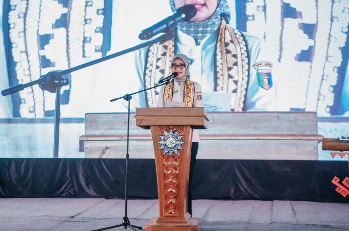 Wagub Jihan membuka Musyawarah Wilayah (Muswil) XXIII Ikatan Pelajar Muhammadiyah (IPM) Provinsi Lampung || Foto: Dinas Kominfotik Provinsi Lampung