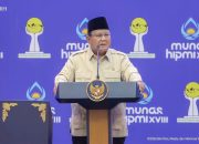 Presiden Republik Indonesia, Prabowo Subianto, membuka secara resmi Musyawarah Nasional (Munas) Badan Pengurus Pusat (BPP) Himpunan Pengusaha Muda Indonesia (HIPMI) XVIII || Foto: Dinas Kominfo Provinsi Lampung
