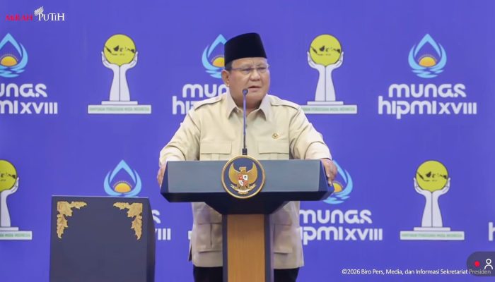 Presiden Prabowo Buka Munas HIPMI XVIII di Lampung