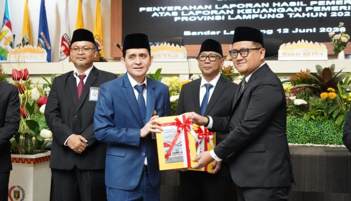 Pemprov Lampung Pertahankan WTP 12 Kali Berturut-turut