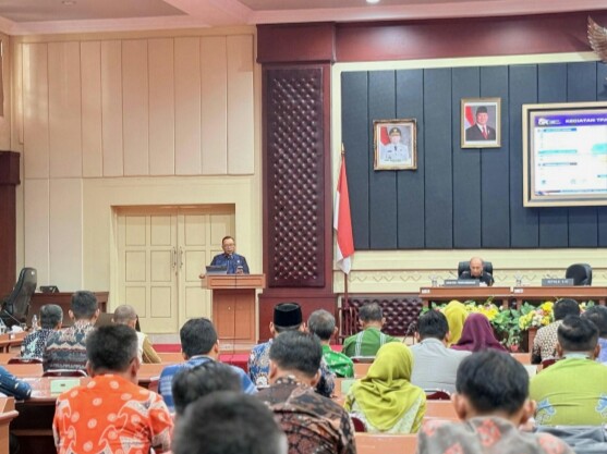 OJK Provinsi Lampung bersama Pemprov Lampung dan TPAKD Provinsi Lampung menggelar Rapat Pleno Semester I Tahun 2026 || Foto: OJK Provinsi Lampung
