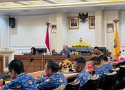 Rapat Sosialisasi Penyesuaian Daerah dengan Perubahan Batas Wilayah yang digelar di Ruang Rapat Utama Kantor Gubernur Lampung || Foto: Dinas Kominfotik Provinsi Lampung