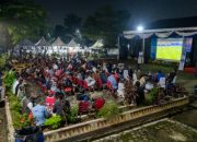 Meriah dan Penuh Kebersamaan, Nobar Piala Dunia di PKOR Way Halim Disambut Antusias Warga