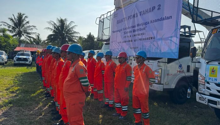 Utamakan Pemeliharaan Tanpa Padam, Tim Elit PDKB PLN Perkuat Keandalan Listrik di Pringsewu