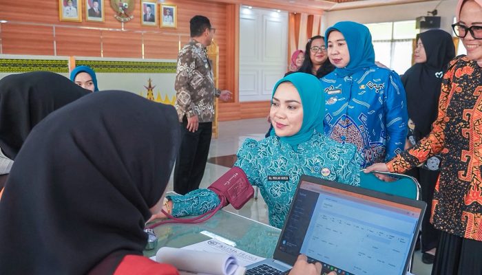 Dorong Perempuan Peduli Kesehatan, Ketua TP PKK Provinsi Lampung Dukung Gerakan Sejuta Vaksin HPV