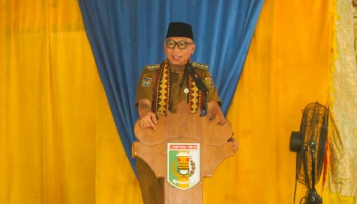 Temui Tokoh Adat Jabung, Gubernur Lampung Hadirkan Solusi Pendidikan, Infrastruktur, dan Lapangan Kerja