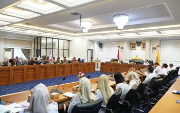 Pemerintah Provinsi Lampung saat menerima kunjungan kerja Pemerintah Kabupaten (Pemkab) Malang || Foto: Dinas Kominfotik Provinsi Lampung