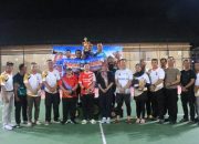 Meriahkan Hari Bhayangkara ke-80, Polres Lamtim Pererat Sinergi Forkopimda Lamtim Lewat Turnamen Tenis Kapolres Cup