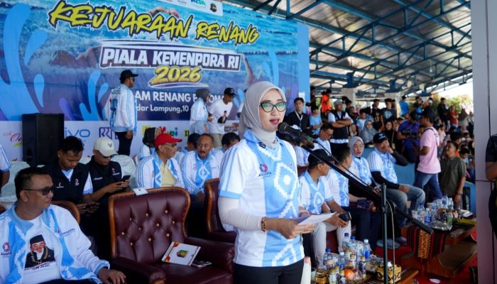 Wagub Lampung: Kejuaraan Renang Jadi Ajang Cetak Atlet Berkarakter dan Berprestasi