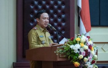 Sekdaprov Lampung, Marindo secara resmi membuka Pelatihan Kepemimpinan Nasional (PKN) Tingkat II Angkatan XXIV Tahun 2026 || Foto: Dinas Kominfotik Provinsi Lampung
