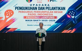 Pemprov Lampung Dorong Olahraga Padel Jadi Penggerak Sport Tourism dan Ekonomi Daerah