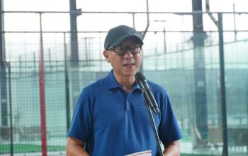 Gubernur Lampung, Rahmat Mirzani Djausal, saat membuka rangkaian kompetisi SIGER Sport 2026 di The Canopy Lampung, Bandar Lampung || Foto: Pemerintah Provinsi Lampung