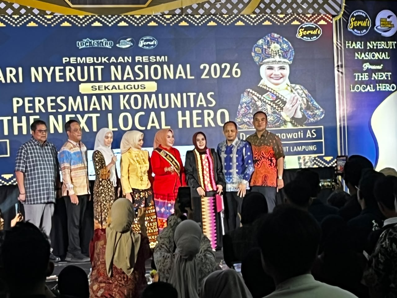 Hari Nyeruit Nasional dijadikan sebagai ajang pencarian Duta Seruit Lampung || Foto: Yenda/5W1HINDONESIA.ID