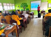Para pelajar mengikuti sesi edukasi dengan antusias dan mempelajari berbagai potensi bahaya listrik || Foto: PLN UP3 Pringsewu