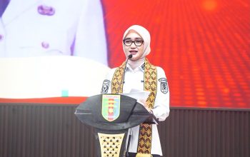 Wagub Lampung Jihan saat menghadiri Pelantikan Pengurus Dewan Pimpinan Daerah (DPD) Forum Pemberdayaan Perempuan Indonesia (FPPI) Provinsi Lampung Periode 2026–2031 || Foto: Pemerintah Provinsi Lampung