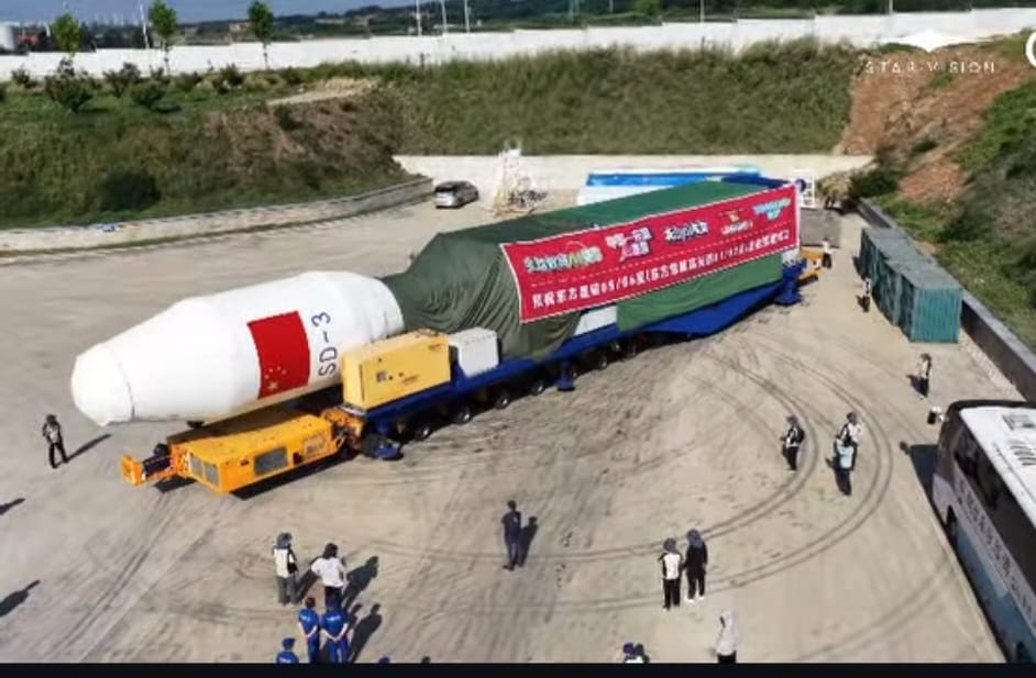 Pada 5 Agustus 2026, satelit Lampung-1 dijadwalkan diluncurkan dari lepas pantai Shandong, Tiongkok, sebagai bagian dari misi peluncuran OSE Hyperspectral Twin Satellites yang dikembangkan perusahaan antariksa STAR.VISION Aerospace || Foto: Pemprov Lampung