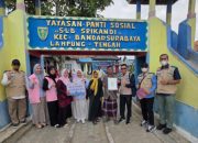 Sambut HUT RI ke-81, YBM PLN dan Srikandi PLN UP3 Metro Salurkan Bantuan Sosial bagi Yayasan Panti Sosial SLB Srikandi