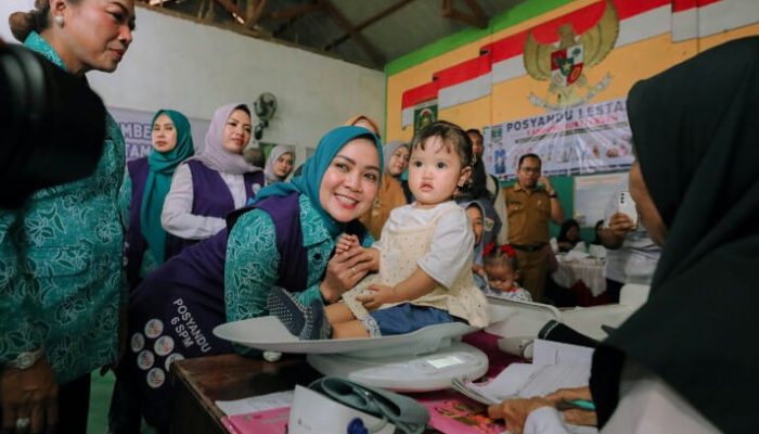 Dimulai dari Desa, Ketua TP PKK Lampung Dorong Pembangunan SDM