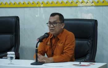 Kepala BPS Provinsi Lampung, Ahmadriswan Nasution, dalam konferensi pers Berita Resmi Statistik di Bandar Lampung || Foto: Pemerintah Provinsi Lampung