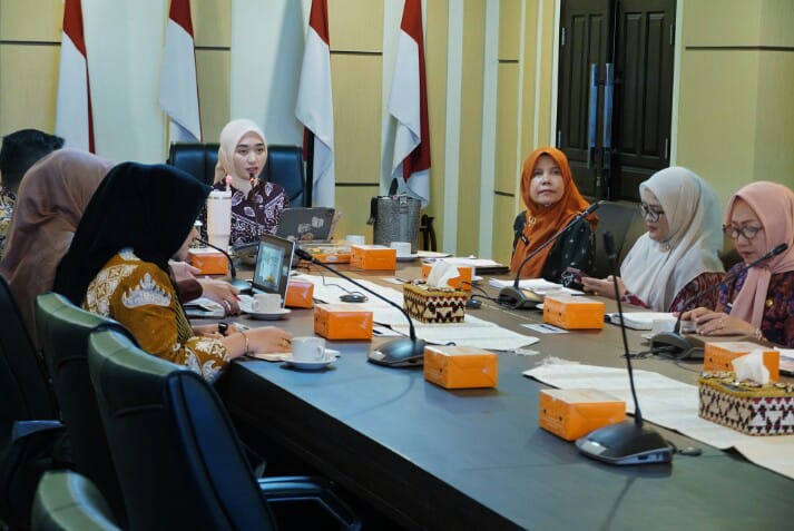 Rapat Koordinasi Tim Percepatan Penanggulangan Tuberkulosis (TP2TB) Kabupaten Tanggamus bersama Pemerintah Kabupaten Tanggamus yang digelar secara virtual dari Ruang Sakai Sambayan, Kantor Gubernur Lampung || Foto: Pemerintah Provinsi Lampung
