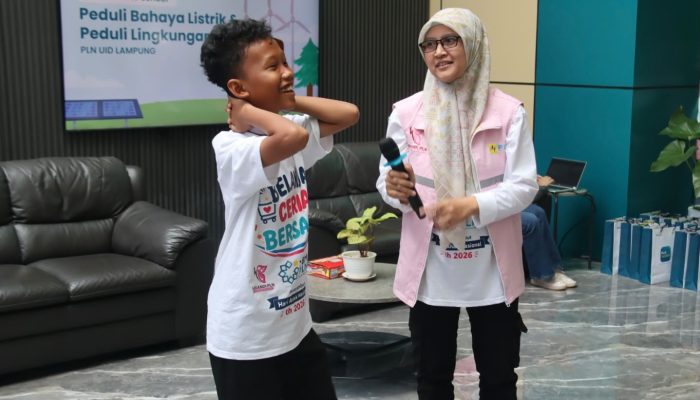 Hari Anak Nasional 2026, PLN UID Lampung Hadirkan Kebahagiaan dan Edukasi Keselamatan Listrik