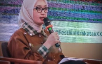 Wagub Lampung Jihan Nurlela saat acara Press Conference Festival Krakatau XXXV Tahun 2026 ||Foto: Pemerintah Provinsi Lampung