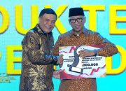 Pemprov Lampung bersama sejumlah pemerintah kabupaten/kota di Lampung menorehkan prestasi pada ajang Apresiasi Pemerintah Daerah Berprestasi 2026 Batch II Regional Sumatra yang digelar di Batam, Kepulauan Riau || Foto: Pemerintah Provinsi Lampung