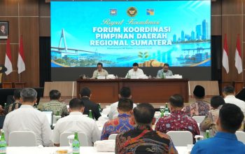 Suasana Rapat Koordinasi Forkopimda Regional Sumatra di Balairung Badan Pengusahaan (BP) Batam, Kepulauan Riau || Foto: Istimewa