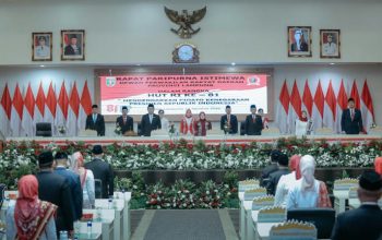 Gubernur Lampung Rahmat Mirzani Djausal menghadiri Rapat Paripurna Istimewa DPRD Provinsi Lampung dalam rangka mendengarkan Pidato Kenegaraan Presiden Prabowo Subianto pada peringatan HUT ke-81 Kemerdekaan Republik Indonesia || Foto: Pemprov Lampung