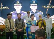Gubernur Rahmat Mirzani Djausal menggelar acara Pisah Sambut Kepala Kejaksaan Tinggi (Kajati) Lampung dari Danang Suryo Wibowo kepada Taufan Zakaria, yang berlangsung hangat dan penuh kekeluargaan di Mahan Agung || Foto: Pemerintah Provinsi Lampung
