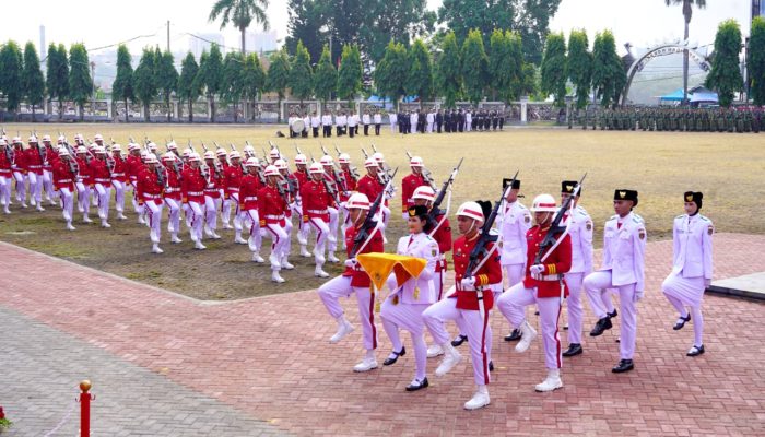 Gubernur Mirza Pimpin Upacara HUT ke-81 RI Tingkat Provinsi Lampung