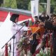 Upacara Penurunan Bendera HUT ke-81 Kemerdekaan RI di Provinsi Lampung Berjalan Khidmat