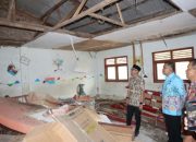 Gubernur Lampung, Rahmat Mirzani Djausal meninjau SD Negeri 2 Rama Nirwana, Kecamatan Seputih Raman, Kabupaten Lampung Tengah || Foto: Pemerintah Provinsi Lampung