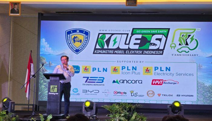 Hadiri 5th Anniversary KOLEKSI, GM PLN UID Lampung Apresiasi Edukasi Mobil Listrik dan Promosi Pariwisata Lampung