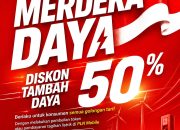 Rayakan Kemerdekaan, 2,89 Juta Pelanggan Lampung Bisa Nikmati Diskon 50 Persen Tambah Daya PLN