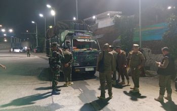 Pemprov Lampung melalui Satuan Polisi Pamong Praja (Satpol PP) bersama Satgas Pangan TNI memperkuat pemantauan terhadap pergerakan komoditas gabah || Foto: Pemerintah Provinsi Lampung