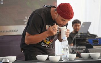 Dinas Pariwisata dan Ekonomi Kreatif Provinsi Lampung menggelar Coffee Expo dan Cup Taster Competition 2026 sebagai bagian dari rangkaian Festival Krakatau ke XXXV Tahun 2026 || Foto: Pemerintah Provinsi Lampung