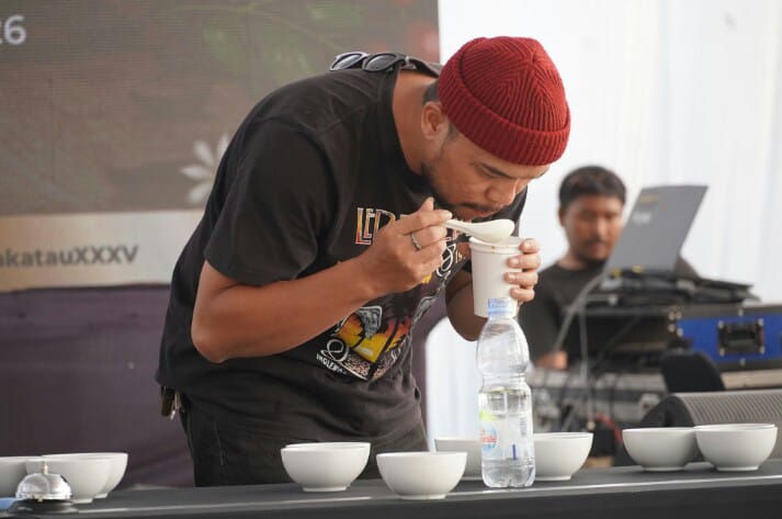 Dinas Pariwisata dan Ekonomi Kreatif Provinsi Lampung menggelar Coffee Expo dan Cup Taster Competition 2026 sebagai bagian dari rangkaian Festival Krakatau ke XXXV Tahun 2026 || Foto: Pemerintah Provinsi Lampung