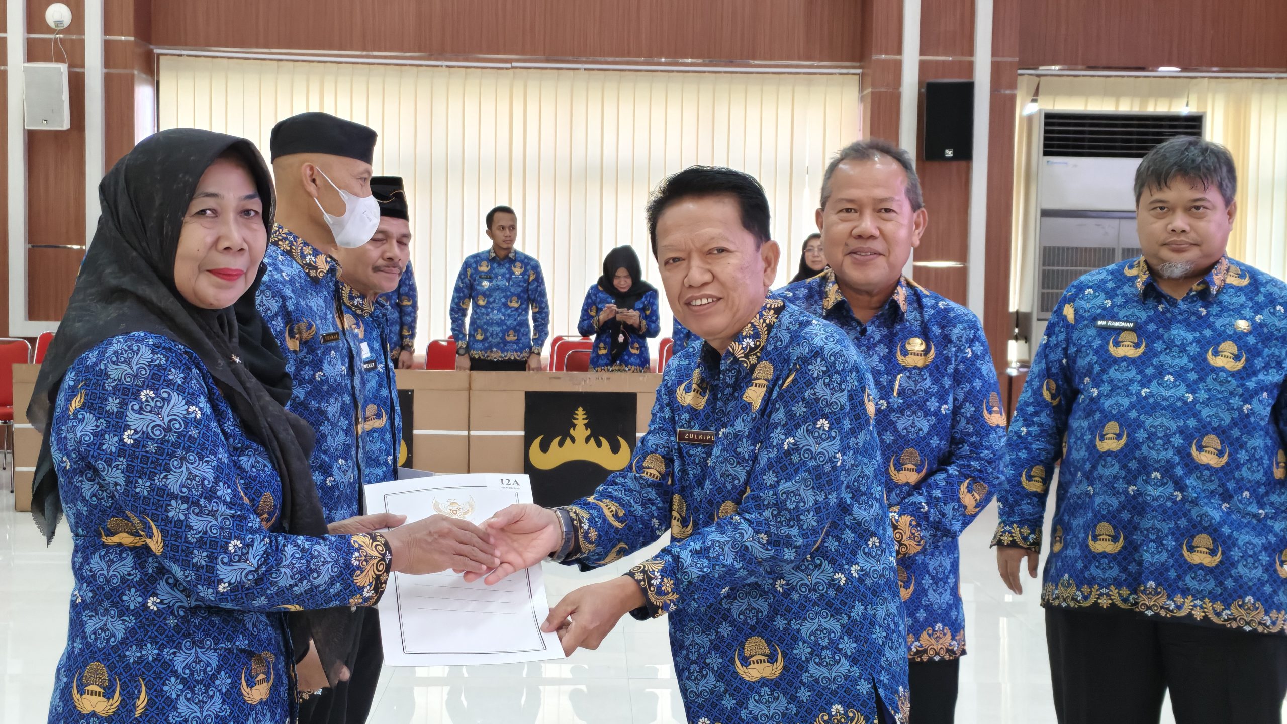 Zulkifli, Kepala BKPSDM || Foto: Ridho/5W1HINDONESIA.ID